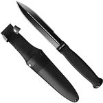 Knife for Men with Sheath – Black T