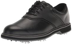 FootJoy Men's Golf Shoes 41 EU, Black/Black, 8 Wide