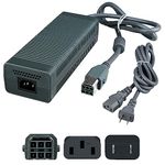 OSTENT 100-127V 203W US Plug AC Adapter Power Supply Brick Cable Cord for Microsoft Xbox 360 Console