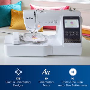 Brother SE700 Sewing and Embroidery Machine – Computerized, Versatile