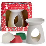 Yankee Candle Gift Set | 3 Scented Wax Melts, 1 Melt Warmer & 1 Unscented Tea Light | Countdown to Christmas Collection