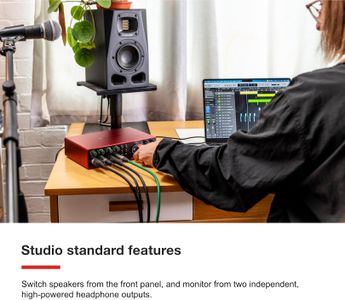 Focusrite Scarlett 18i16 USB Audio Interface – 18-In/16-Out, Studio Quality