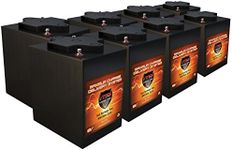 Qty 8 VMAX 6V 225Ah AGM Battery Hig