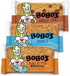 Bobo's Lactation Oat Bars for Breastfeeding Moms, 12 Pack Variety includes Chocolate Chip, Original, and Peanut Butter Chocolate Chip