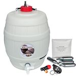 BALLIIHOO 5 Gallon Pressure Barrel With Full Co2 Control System - 16gram Bulbs And Pressure Gauge