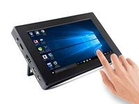 TOP1 7inch Capacitive Touch Screen LCD (H) with Case 1024×600 Pixels HDMI-Compatible IPS Display for Raspberry Pi 4 Computer Monitor Supports Windows 11108.187(7inch HDMI LCD (H) (with case))