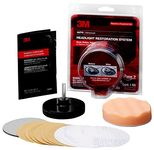 3M Headlight Lens Restoration System, 39008, 1 Kit