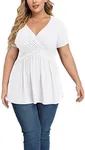 TIANZHU Plus Size Tops Women Tunic 