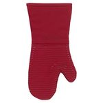 All-Clad Textiles Heavyweight 100-Percent Cotton Twill and Silicone Oven Mitt, Chili