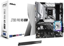 ASRock PRO Z790 PRO RS WiFi Intel LGA1700 (14th 13th 12th Gen) ATX Motherboard DDR5 PCIE 5.0x16 Realtek ALC897 7.1 CH Dragon 2.5G LAN WiFi 6E Bluetooth 8 SATA3 4 Hyper M.2 (PCIe Gen 4 x 4)