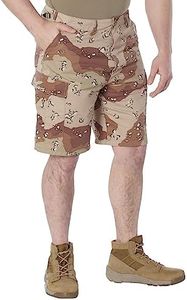 ROTHCO Camo BDU Shorts, 6-Color Desert Camo, S