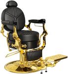 Baasha Elegant Black & Gold Barber 