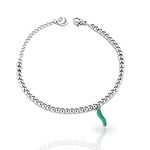 inSCINTILLE Lucky Horn Bracelet wit