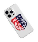 Police Sticker | Glossy Mobile Phone Sticker | Made by Rubber | Scratch Resistant | Impact Resistant | for Mobile, Laptop, Bike, Bottle, Car etc.