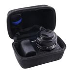 JINMEI Hard EVA Carrying Case Compatible with Panasonic Lumix GX85 12-32mm Lens/G7 4K 14-42mm Lens/Sony Alpha a6400 16-50mm Lens/a6700/a6100 Lens Camera case.(small)