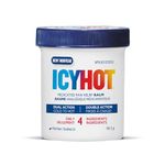 Icy Hot Medicated Pain Relief Balm, Relieves Minor Aches and Pains of Muscles and Joints Associated with Arthritis, Backache, Strains and Sprains, Menthol 7.6%, Methyl Salicylate 29%, 99.2g Jar