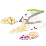 Starfrit Pro Fry Cutter & Cuber - 3-in-1 - Homemade French Fries, Slices and Diced Cubes Potato & Vegetable