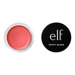 e.l.f. Putty Blush, Creamy & Ultra Pigmented Formula, Lightweight, Buildable Formula, Infused with Argan Oil & Vitamin E, Vegan & Cruelty-Free, Tahiti