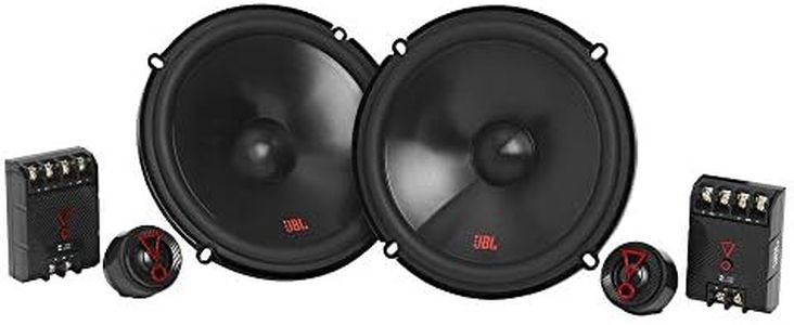 JBL Stage 3607CF - 6.5" Two-Way car Audio Component System w/Crossover - No Grill
