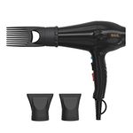 Wahl Hairdryer, PowerPik 5000, Dryer Women, Hair Dryer with Pik Attachment, Afro Hairdryer, Afro-Caribbean Hair, Three Heat Settings, Anti-frizz Drying