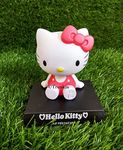 Trunkin Hello Kitty Cat Bobblehead Cartoon Bobble Head Figure for Cars, Desk & Table