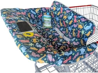 Suessie Shopping Cart Cover and High Chair Cover, Dinosaurs