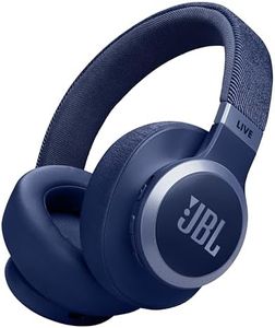 JBL Live 770 Bluetooth Adaptive Noise Cancelling Over-Ear Headphones, Blue