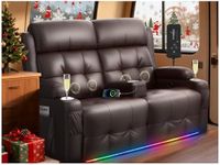 RV Loveseat Recliner Sofa, Wall Hug