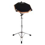 Clapbox Drum Practice Pad (12 Inches) with Stand