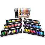 Liquitex BASICS Acrylic Paint Set, 72 x 22ml (0.74-oz) Tube Paint Set