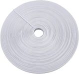 HUNNY- BUNCH 10 Meters Polyester Boning for Sewing Wedding Dresses, Nursing Cover Cap, Brass Corsets, Bridal Gowns, Lingerie, Swimwear and More (Color : White) (12mm)