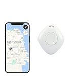 TOTMOX Smart Bluetooth Tracker & Key Finder, Key Locator Device with App, GPS Tracking for Kids, Keys, Luggage, App Control Compatible with iOS Android, Pack of 1, Black