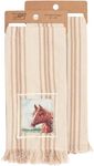 Primitives by Kathy Horse Kitchen Towel