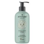 ATTITUDE Soothing Shampoo for Cat & Dog, Plant- and Mineral-Based Ingredients, Hypoallergenic, Vegan and Cruelty-Free, Unscented, 473 mL