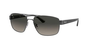 Ray-Ban Men Gradient Grey Lens Irregular Sunglasses - 0RB3663004/7160