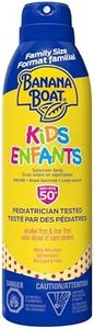 Banana Boat Kids Tear Free Sunscreen Clear Spray, Spf 50+, Broad Spectrum Protection, Value Size, 226G, 226 Grams