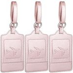 Teskyer Luggage Tags, 3 Pack Premiu