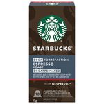 Starbucks by Nespresso Decaf Espresso Roast Nespresso Coffee Capsules, Original Line Compatible, 10 Nespresso Coffee Pods