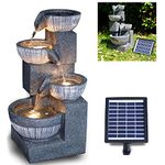 Sunnydaze Decor Solar Water Fountains