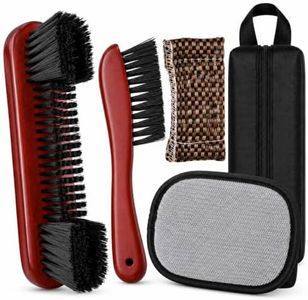 VELCUEX Pool Table Brush & Cleaning Kit, 2 Brushes, Mitt, Cloth & Bag