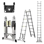Soctone Telescoping Ladder A Frame,