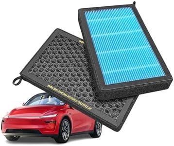 MASHA Cabin Air Filter for Tesla Model Y Model 3 2016-2026, with Activated Carbon Tesla 3 Highland & Model Y Juniper Replacement Air Filters (2-Pack)