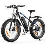VARUN Electric Bikes for Adults, 26''*4.0 Fat Tire Electric Mountain Bike with 48V/13Ah Lithium Battery, LCD Display with 5-PAS, E-fatbike with 4 Riding Mode, Mileage 100KM