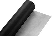 LifeKrafts 120 GSM Fiberglass Windows Mosquito Net Roll. DIY Cut to Any Size, for Small & Big Windows. Highly Durable and Best in Class (Size 150cms*30meter, Black Color)
