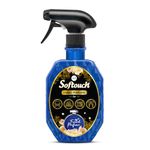 Softouch Fabric perfume Spray 350 ml| Instant frgarance| Eliminates odours on Clothes, Curtains, Sofa, Cushions, Carpets, Bedding