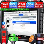 Autel MaxiSYS MS906 Pro-TS Diagnostics Scanner Tool: Upgrade of MS906TS/ MS906BT/ MK906BT/ MS906, OE All Systems Diagnostics & Complete TPMS Function, Key Coding, Bi-directional Control, 31+ Services
