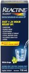 Reactine Liquid Allergy Medicine - 24 Hour Antihistamine Relief for Itchy Eyes, Runny Nose, Hives & Sneezing - Medication with Cetirizine Hydrochloride - Fast-Acting for Adults & Children 12+ 118 mL