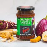 Bolst's Brinjal Pickle | Tangy Eggplant Pickle | Traditional Indian Taste | Tangy and Delicious | Fresh Brinjal Achar | Homemade Taste 100% Natural Ingredients | 280g