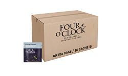 Four O'Clock Black Tea English Breakfast, Non-GMO, Kosher, Gluten-Free, 80 Count, 340g