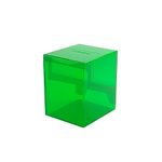 GameGenic Deck Box: Bastion XL Green (100ct) – Durable and Sturdy TCG, OCG Card Storage – Compatible with Pokemon Yugioh Commander and MTG Magic: The Gathering Cards